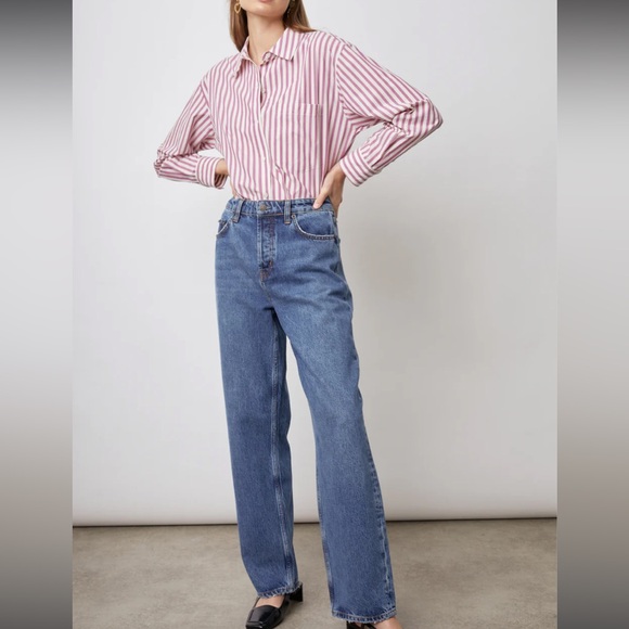 Rails Arlo Shirt in Cali Stripe, Small, $198 Retail - Picture 1 of 5